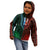 African Dashiki Kid Hoodie With Polynesian Pattern - Half Green and Red LT9 - Polynesian Pride