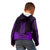 African Dashiki Kid Hoodie With Polynesian Pattern - Purple LT9 - Polynesian Pride