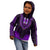 African Dashiki Kid Hoodie With Polynesian Pattern - Purple LT9 - Polynesian Pride