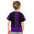 African Dashiki Kid T Shirt With Polynesian Pattern - Purple LT9 - Polynesian Pride