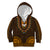 African Dashiki Kid Hoodie With Tapa Pattern - Gold LT9 - Polynesian Pride