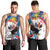 Personalized Filipino-American Men Tank Top The Eight-Rayed Sun with Bald Eagle