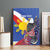 Personalized Filipino-American Canvas Wall Art Philippines Coat Of Arms with Bald Eagle