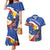 Personalized Filipino-American Couples Matching Mermaid Dress and Hawaiian Shirt Philippines Coat Of Arms with Bald Eagle