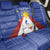 Personalized Pilipinas Eight-Rayed Sun Back Car Seat Cover Philippines Map With Polynesian Style