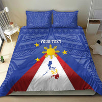 Personalized Pilipinas Eight-Rayed Sun Bedding Set Philippines Map With Polynesian Style LT9 - Polynesian Pride