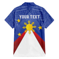 Personalized Pilipinas Eight-Rayed Sun Hawaiian Shirt Philippines Map With Polynesian Style LT9 - Polynesian Pride