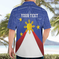 Personalized Pilipinas Eight-Rayed Sun Hawaiian Shirt Philippines Map With Polynesian Style LT9 - Polynesian Pride