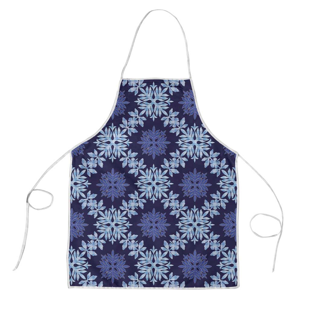 Palaka Hawaiian Quilt Seamless Pattern Apron - Polynesian Pride