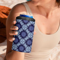 Palaka Hawaiian Quilt Seamless Pattern 4 in 1 Can Cooler Tumbler - Polynesian Pride