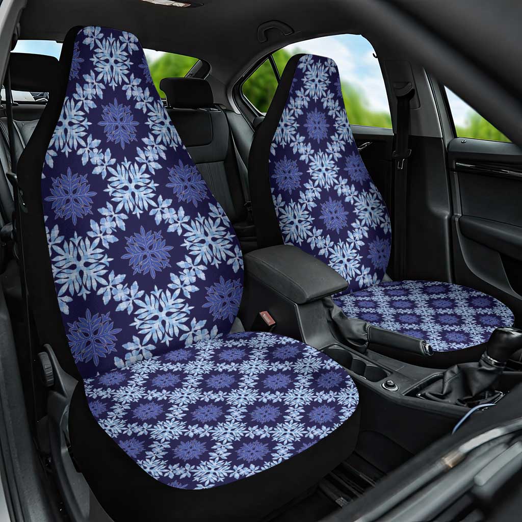 Palaka Hawaiian Quilt Seamless Pattern Car Seat Cover - Polynesian Pride