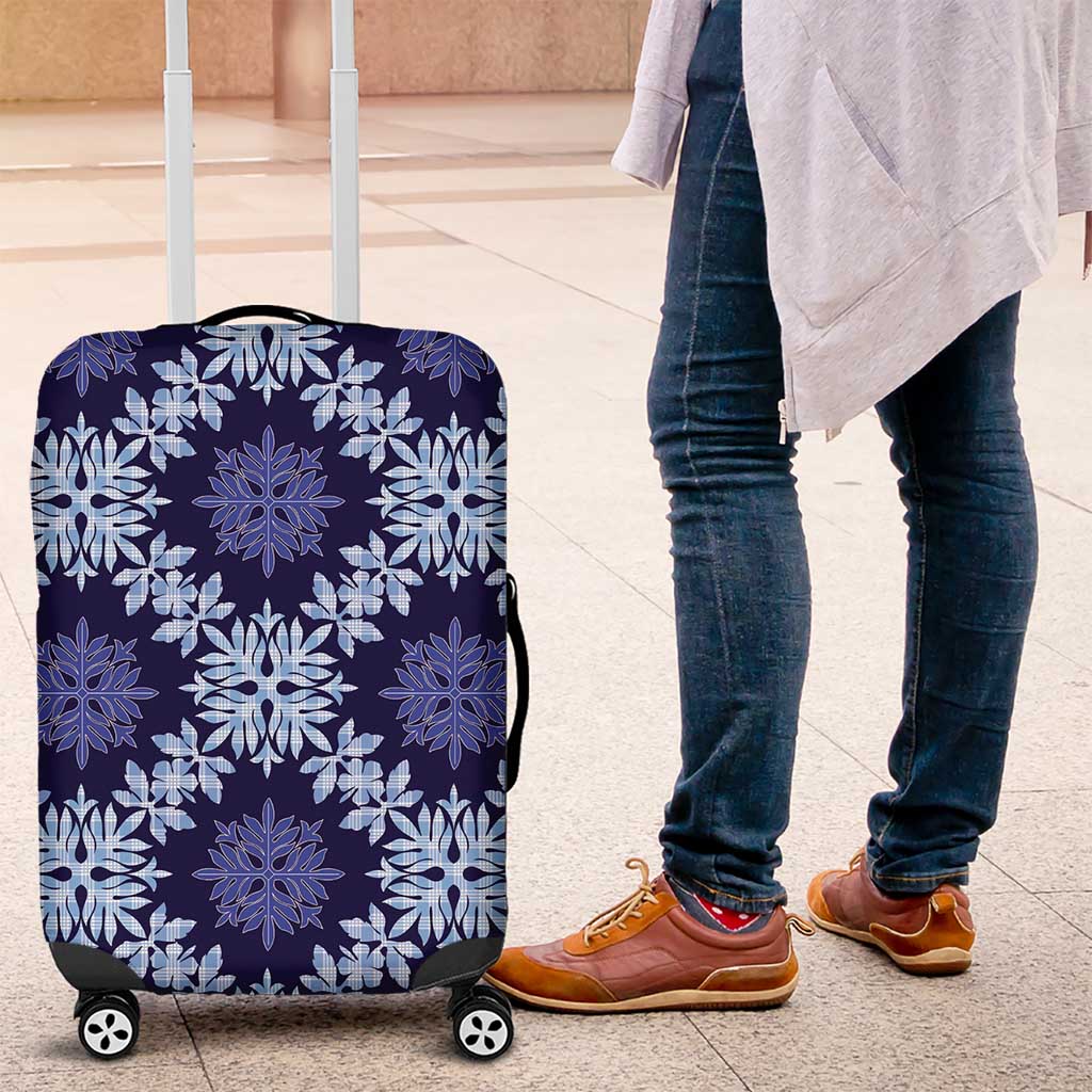 Palaka Hawaiian Quilt Seamless Pattern Luggage Cover - Polynesian Pride
