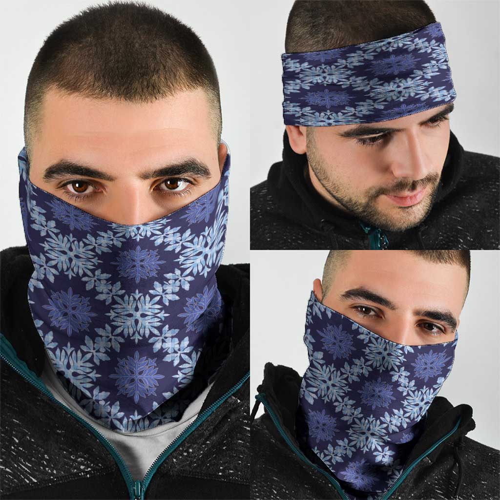 Palaka Hawaiian Quilt Seamless Pattern Neck Gaiter LT9 - Polynesian Pride