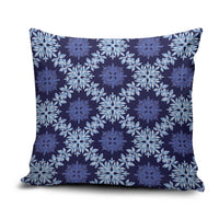 Palaka Hawaiian Quilt Seamless Pattern Pillow Cover LT9 Blue - Polynesian Pride