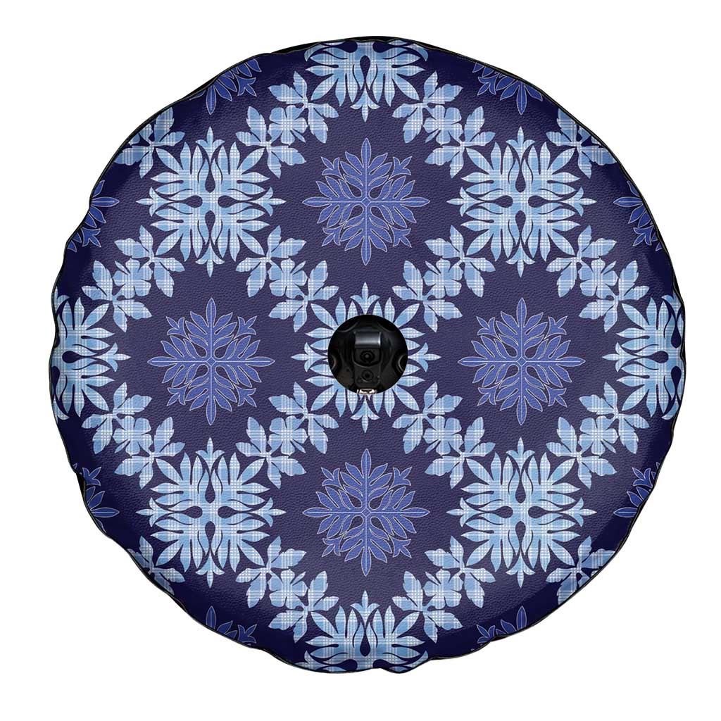 Palaka Hawaiian Quilt Seamless Pattern Spare Tire Cover - Polynesian Pride