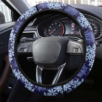 Palaka Hawaiian Quilt Seamless Pattern Steering Wheel Cover - Polynesian Pride