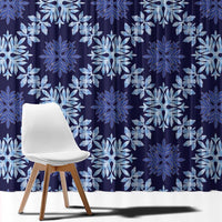 Palaka Hawaiian Quilt Seamless Pattern Window Curtain LT9 - Polynesian Pride