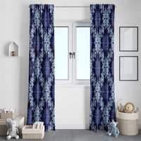 Palaka Hawaiian Quilt Seamless Pattern Window Curtain LT9 - Polynesian Pride