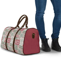 Mele Kalikimaka Hawaii Christmas Travel Bag Aloha Spirit with Hawaiian Quilt Pattern - Polynesian Pride