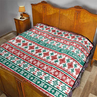 Mele Kalikimaka Hawaii Christmas Quilt Hawaiian Quilt Pattern Style - Polynesian Pride