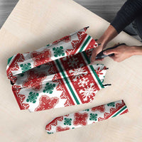 Mele Kalikimaka Hawaii Christmas Umbrella Hawaiian Quilt Pattern Style - Polynesian Pride