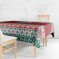 Shaka Sign Skull Mele Kalikimaka Personalized Tablecloth Hawaiian Quilt Pattern LT9 - Polynesian Pride