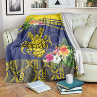 Niue Coconut Crab Blanket Rock of Polynesia LT9 Gold - Polynesian Pride