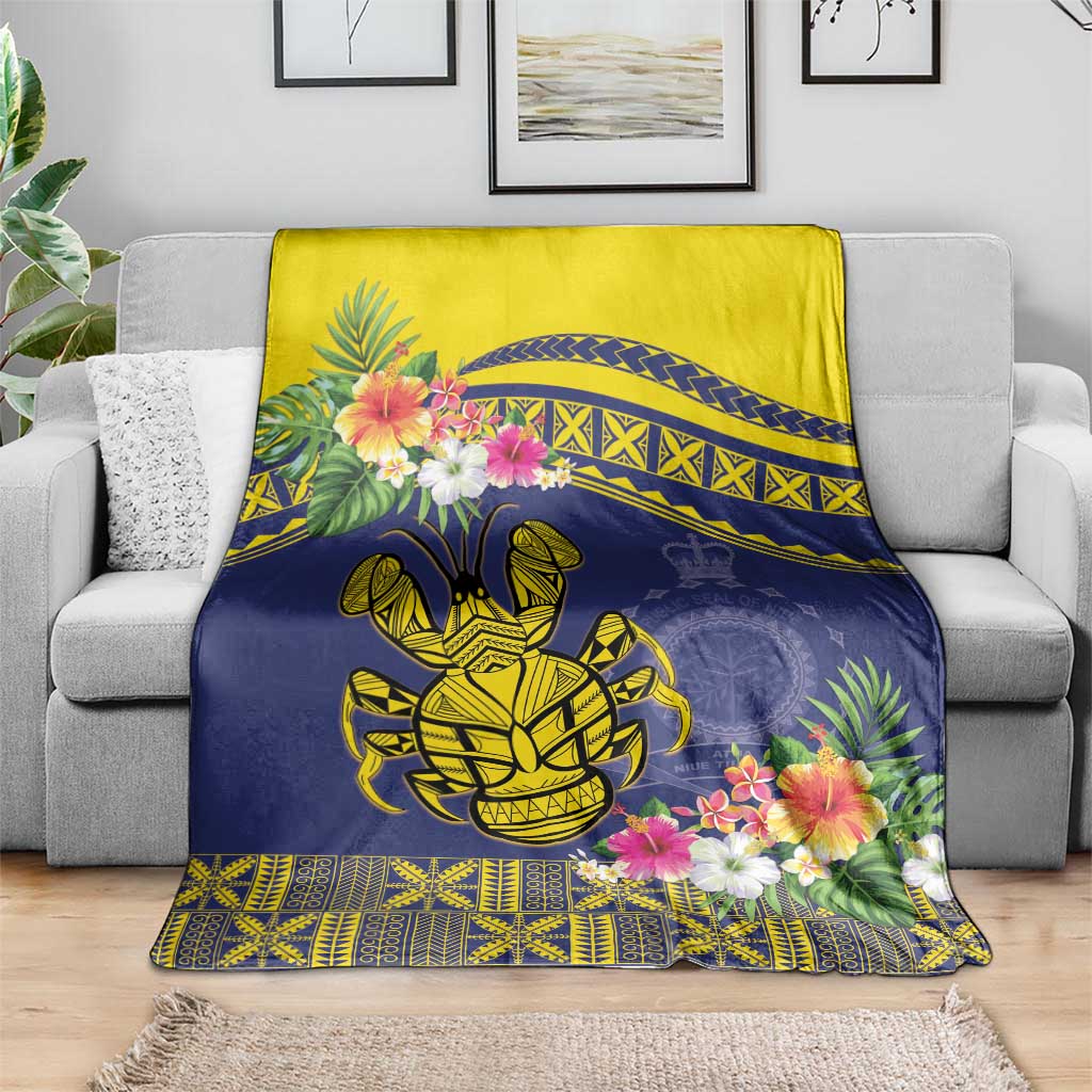Niue Coconut Crab Blanket Rock of Polynesia LT9 - Polynesian Pride