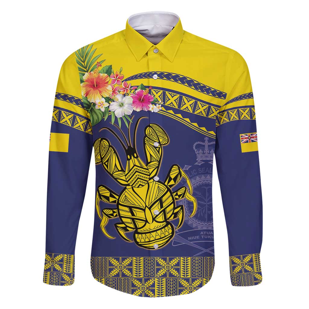 Niue Coconut Crab Family Matching Puletasi and Hawaiian Shirt Rock of Polynesia