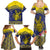 Niue Coconut Crab Family Matching Summer Maxi Dress and Hawaiian Shirt Rock of Polynesia