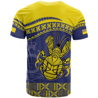 Niue Coconut Crab T Shirt Rock of Polynesia LT9 - Polynesian Pride