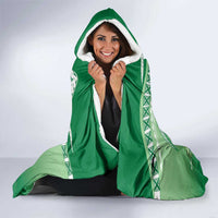 Norfolk Parakeet Tropical Hooded Blanket Norfolk Island Tribal Pattern LT9 - Polynesian Pride