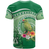 Norfolk Parakeet Tropical T Shirt Norfolk Island Tribal Pattern LT9 - Polynesian Pride