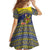 Monuina e Kilisimasi Niue Christmas Family Matching Mermaid Dress and Hawaiian Shirt Niuean Tribal Pattern