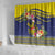 Monuina e Kilisimasi Niue Christmas Shower Curtain Niuean Tribal Pattern