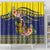 Monuina e Kilisimasi Niue Christmas Shower Curtain Niuean Tribal Pattern