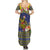 Monuina e Kilisimasi Niue Christmas Summer Maxi Dress Niuean Tribal Pattern