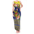 Monuina e Kilisimasi Niue Christmas Tank Maxi Dress Niuean Tribal Pattern