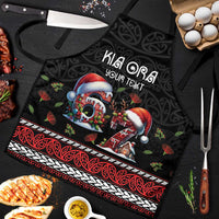 Aotearoa Six Seven Personalized Apron New Zealand Funny Christmas - Polynesian Pride