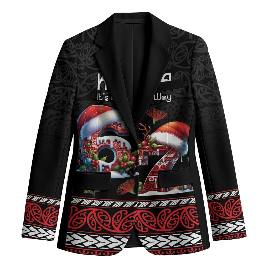 Aotearoa Six Seven Personalized Blazer New Zealand Funny Christmas - Polynesian Pride