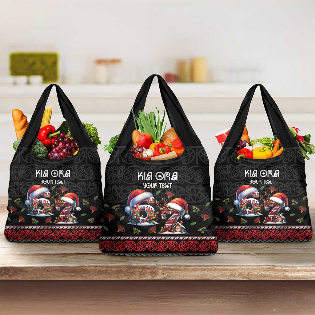 Aotearoa Six Seven Personalized Grocery Bag New Zealand Funny Christmas - Polynesian Pride