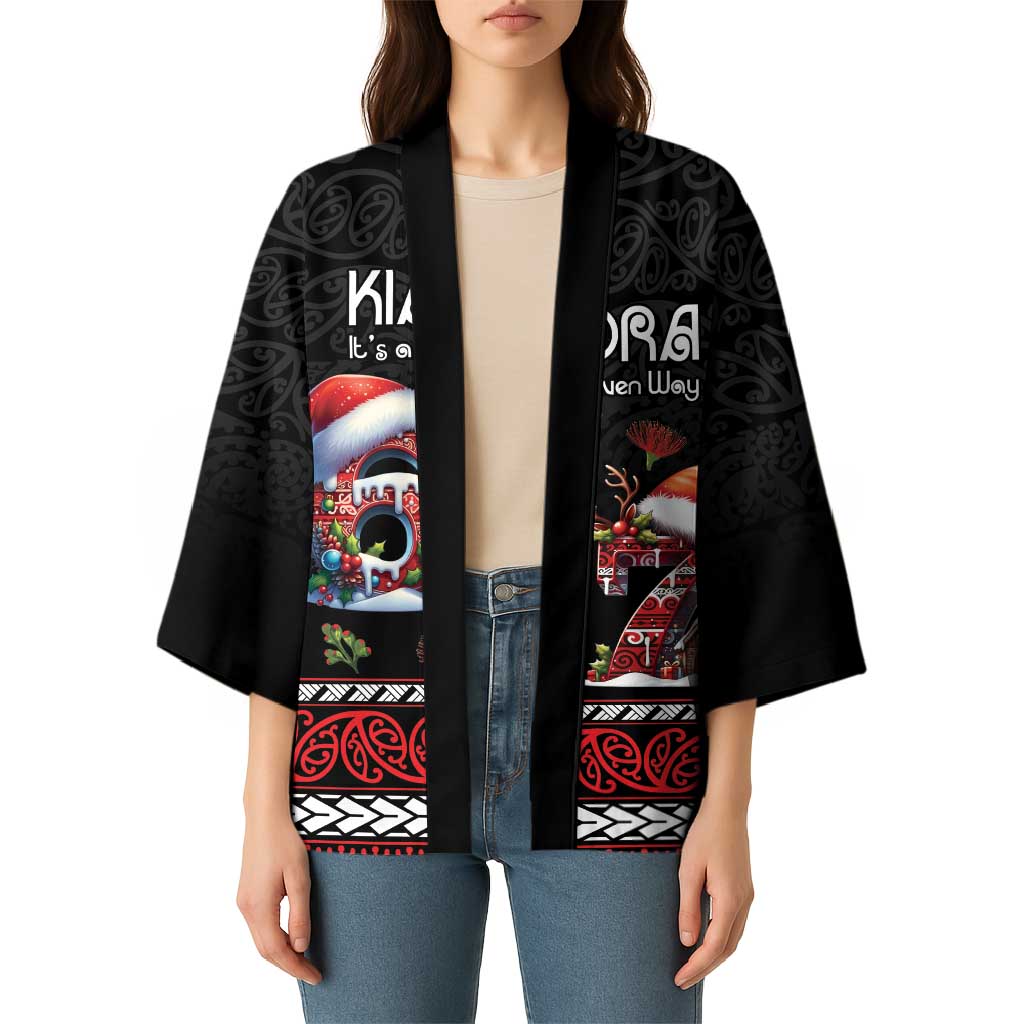 Aotearoa Six Seven Personalized Kimono New Zealand Funny Christmas - Polynesian Pride