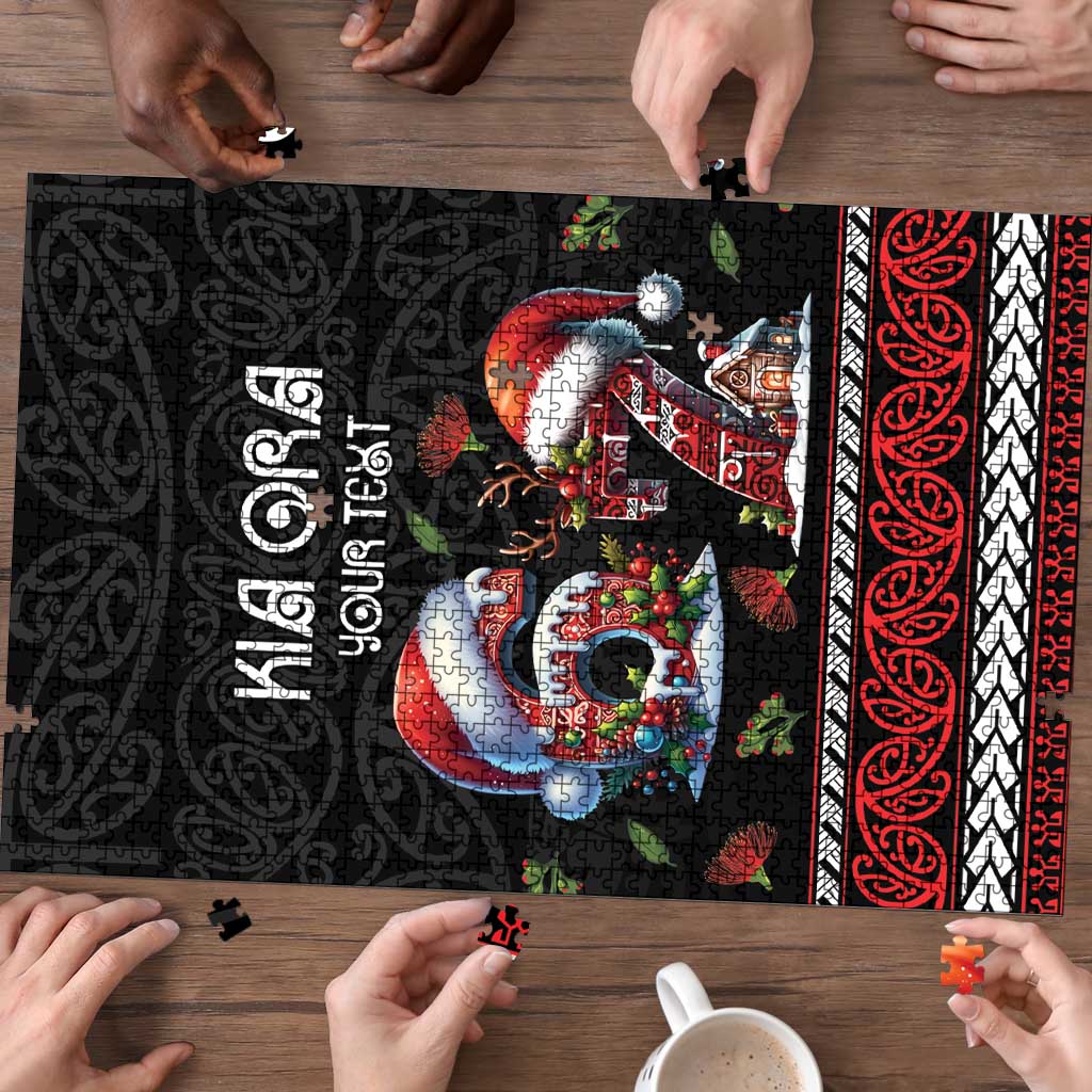 Aotearoa Six Seven Personalized Puzzle New Zealand Funny Christmas - Polynesian Pride