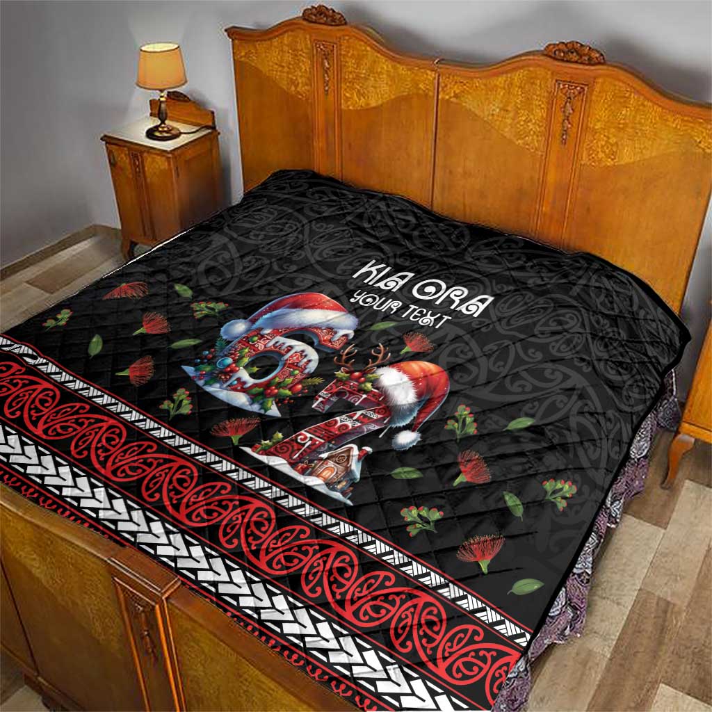 Aotearoa Six Seven Personalized Quilt New Zealand Funny Christmas - Polynesian Pride