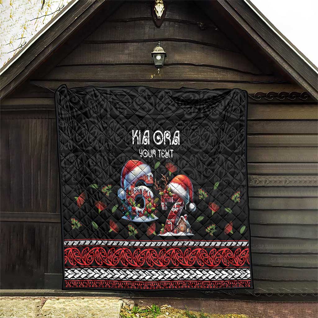 Aotearoa Six Seven Personalized Quilt New Zealand Funny Christmas - Polynesian Pride