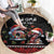 Aotearoa Six Seven Personalized Round Carpet New Zealand Funny Christmas - Polynesian Pride
