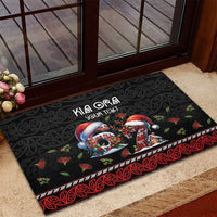 Aotearoa Six Seven Personalized Rubber Doormat New Zealand Funny Christmas - Polynesian Pride