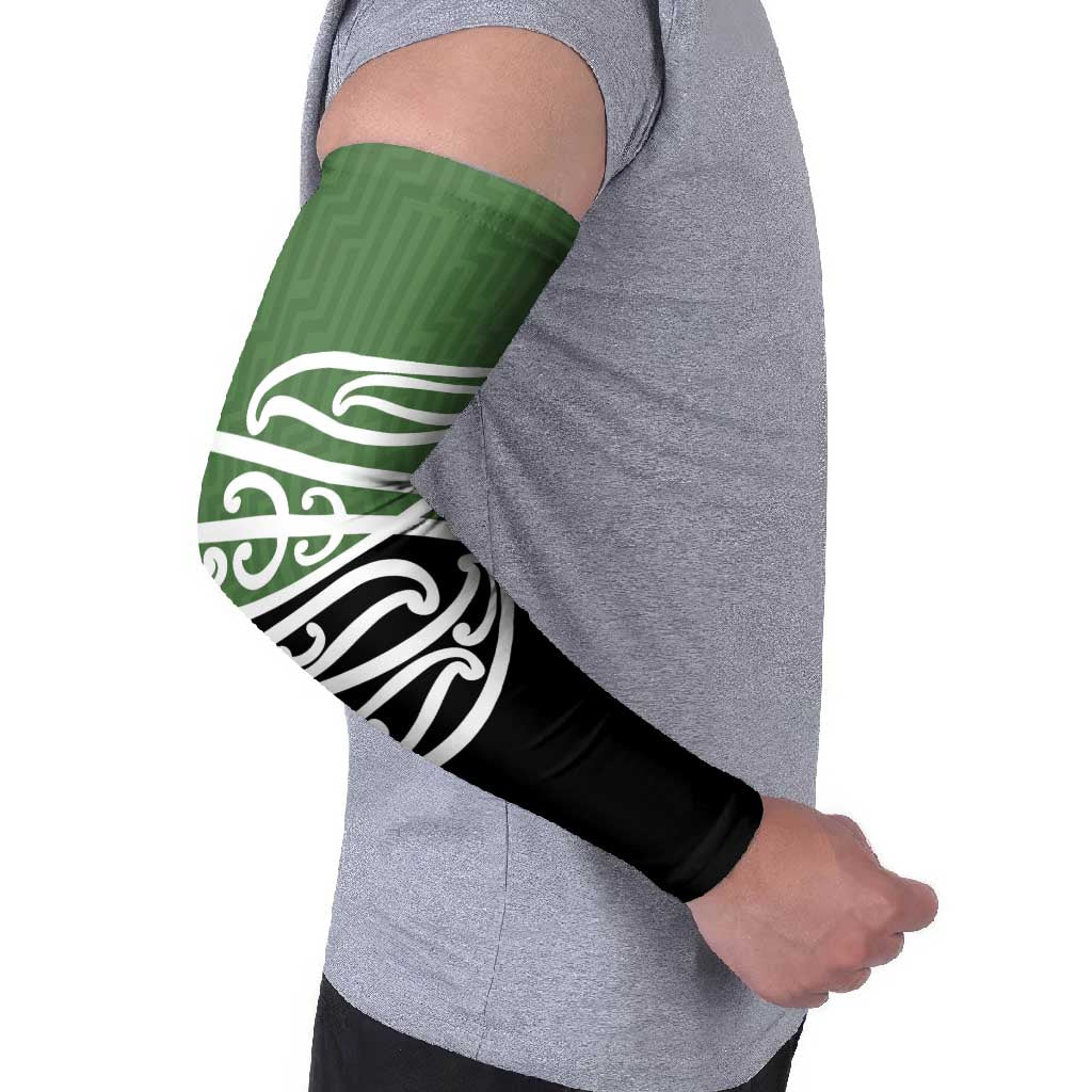 Green Fern New Zealand Kowhai Ngutukak Arm Sleeves LT9 - Polynesian Pride