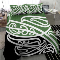 Green Fern New Zealand Kowhai Ngutukak Bedding Set - Polynesian Pride