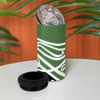Green Fern New Zealand Kowhai Ngutukak 4 in 1 Can Cooler Tumbler - Polynesian Pride